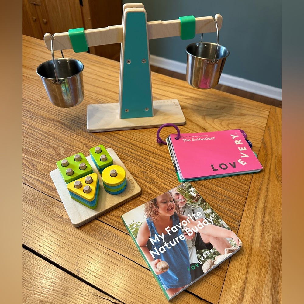 Lovevery Enthusiast kit pieces
